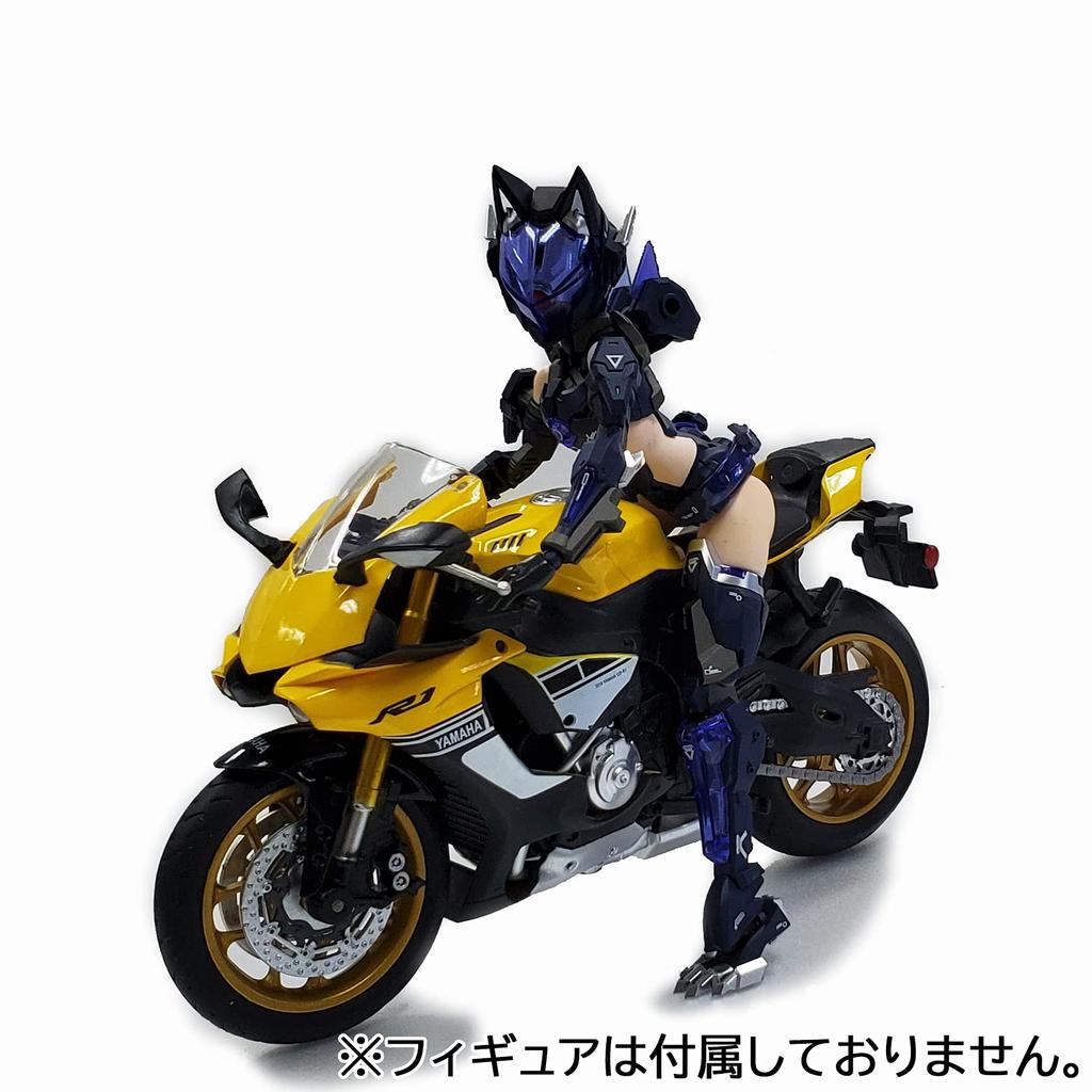 Doyusha Diecast Motorcycle Yamaha Yellow Finished Product 1/12 YZF-R1
