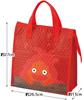 Skater Nonwoven Insulated Lunch Bag, 26.5 X 27cm, Ghibli "Howl's Moving Castle" Calcifer Design, FBC1-A
