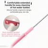 Dual-head Design Silicone Straw Brush 26cm Extended Version Bottle Brush  Feeding Bottle