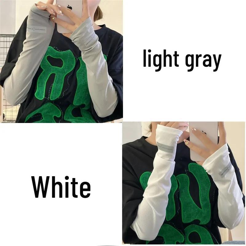 UV Protection Breathable Ice Silk Arm Sleeves for Cycling, Fishing, Driving, and Outdoor Sports