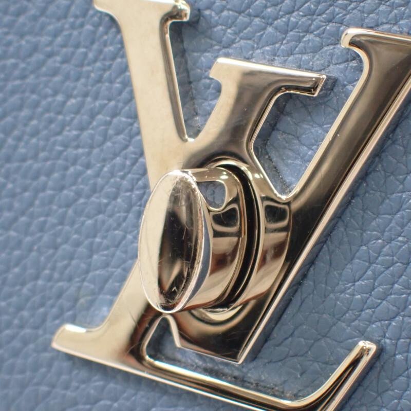 LOUIS VUITTON  M51415 2WAY bag blue/Ivory Taurillon Clemence Women