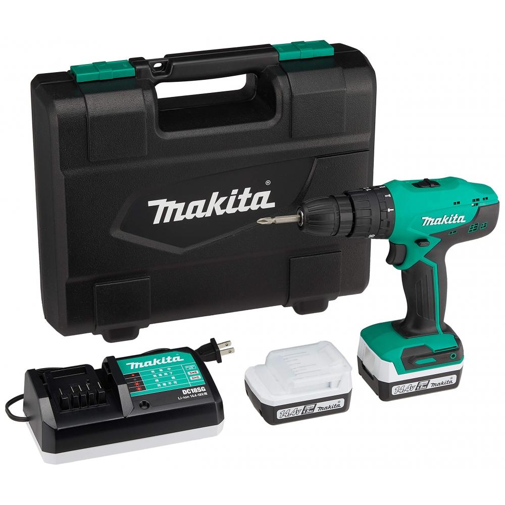 

Аккумуляторная вибрационная дрель-шуруповерт Makita DIY Model M850DSX с 2 батареями