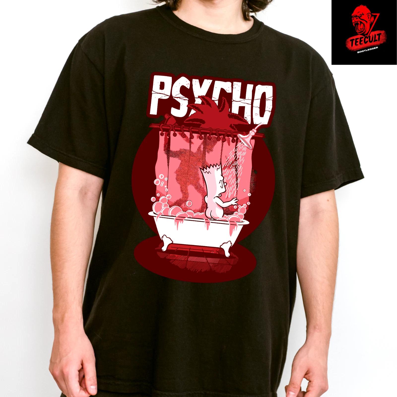 Men s and Women s T-shirts The Simpsons Sideshow Bob / American Psycho Halloween Unisex L