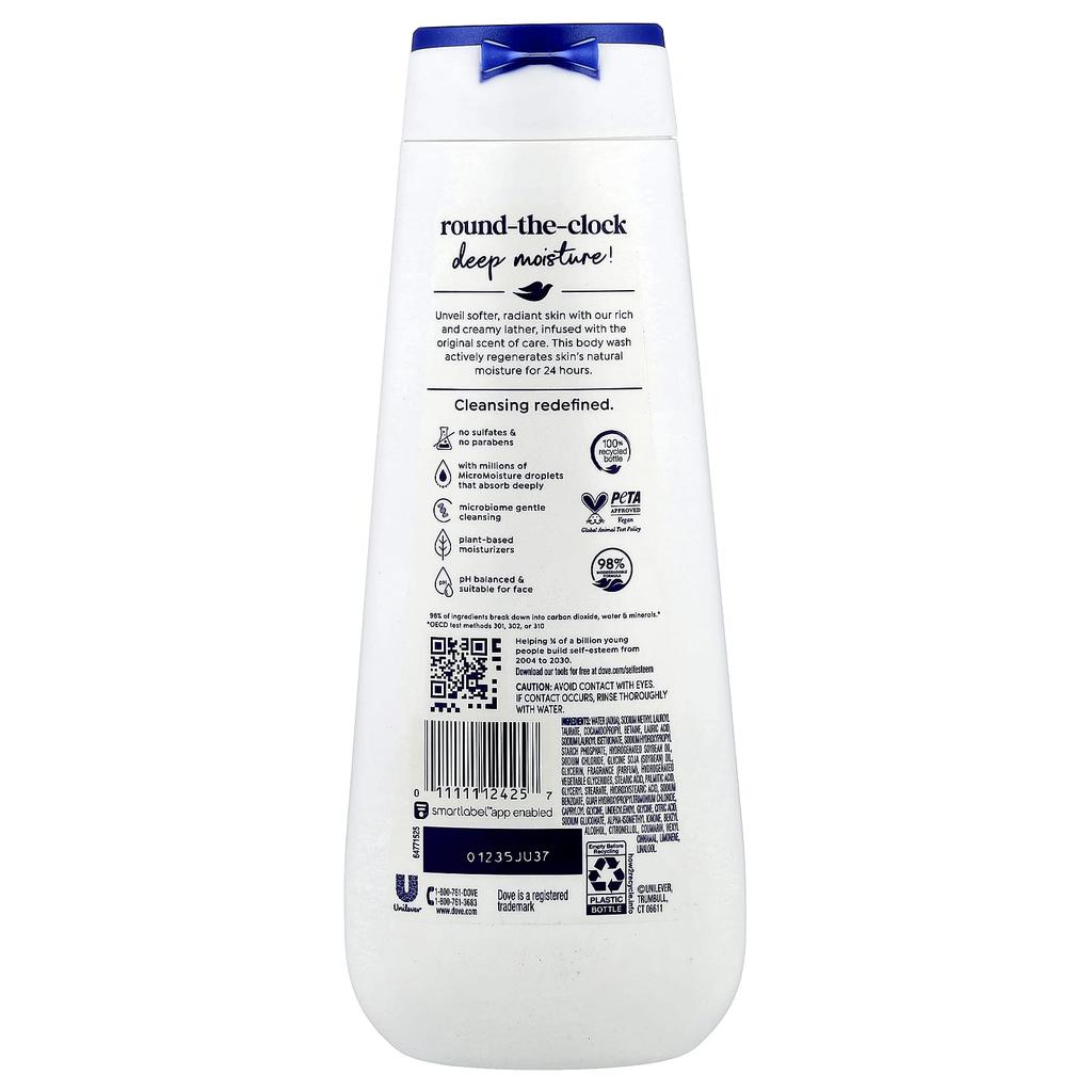 Deep Moisture Body Wash, 591Ml(20Fl Oz)