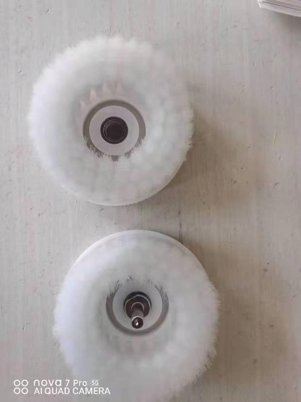 Electric Drill Nylon Bristle Cleaning Brush - Round Disc for Home Cleaning