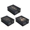 Push Pull Tarots Card Storage Box Wood Tarots Card Storage Case Portable Card Container Astrology Trinkets Box Enduring