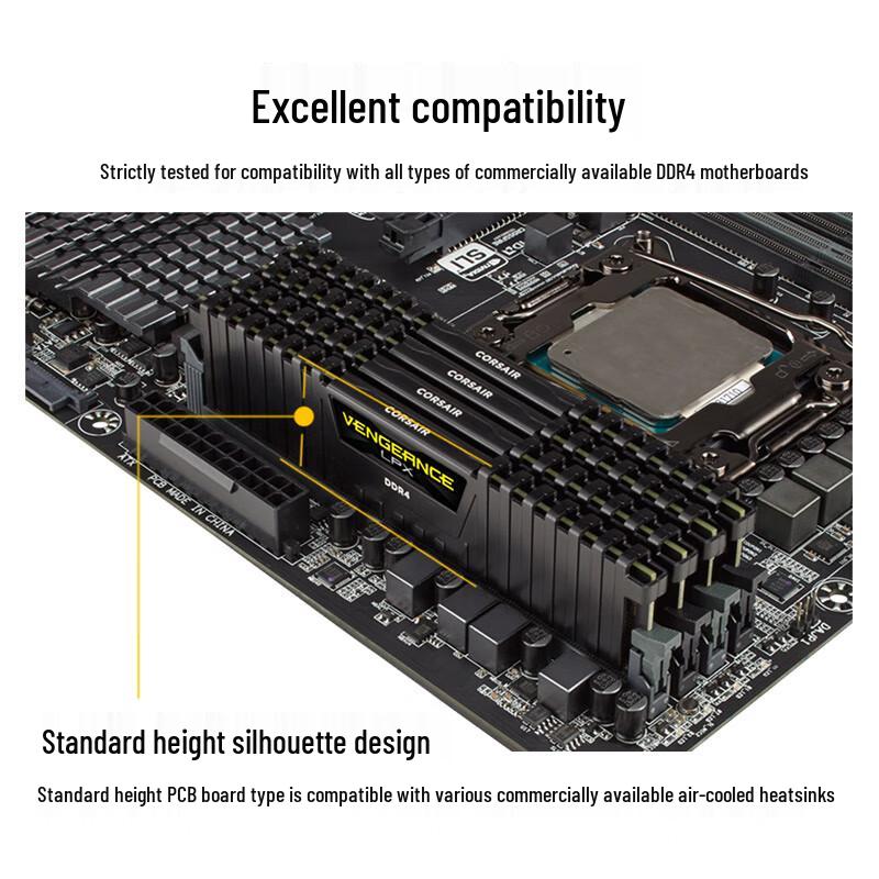 Corsair Vengeance LPX 16GB DDR4 Desktop Gaming Memory