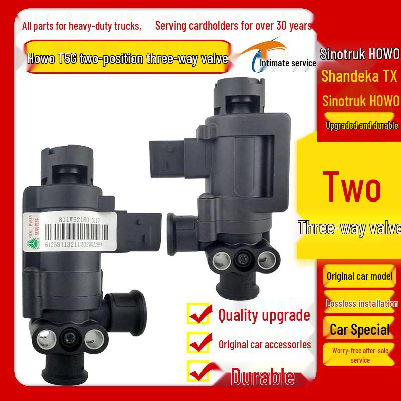 Exhaust Brake Solenoid Valve for HOWO T5G, HOHAN, Steyr, Shandeka TX