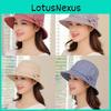 Cotton Sun Hat For Women With Wide Brim And Breathable Design For Spring Summer Outdoor Activities