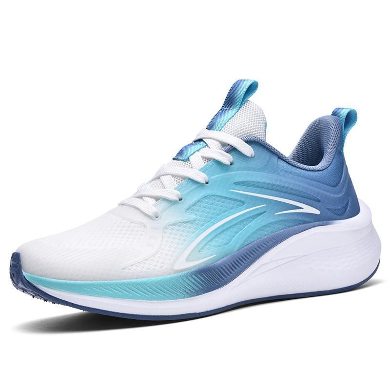 New outdoor men's shoes professional running shoes sports shoes men's summer shock absorption racing high school entrance examination soft sole women