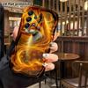 Phone Case: 2D Flat Samsung Galaxy A34 A35 M05 M06 S20 S22 S21 FE Plus 5G Protective Case, Flame Spirit Fox, Christmas and Halloween Gift
