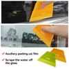 1Pc Trapezoidal Medium Soft Squeegee Scraper for Car Wrapping/Window Tinting/Wallpaper Installing Car Vinyl Film Wrapping Tool