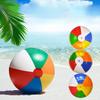 5Pcs Inflatable Beach Ball Colorful Balloons Swimming Pool Party Water Game Balloons Beach Sports Shower Ball Fun Toys for Kids