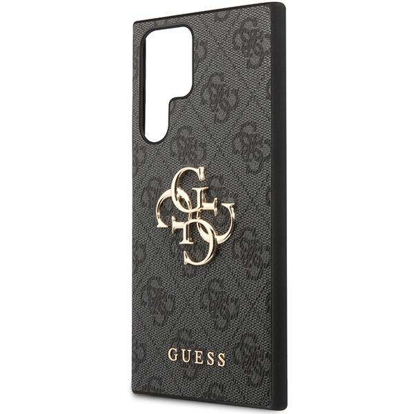 Guess Guhcs24L4Gmggr S24 Ultra S928 Czarny/Black Hardcase 4G Big Metal Logo