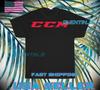 NOVÉ tričko PREMIUM CCM HOCKEY EQUIPMENT ČERVENÉ LOGO Tričko ZÁBAVNÉ UNISEX VELIKOST S-5XL
