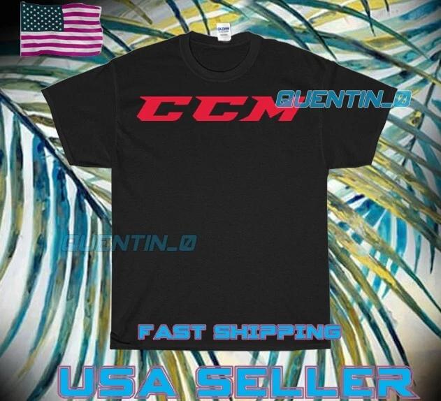 NEW Shirt PREMIUM CCM HOCKEY EQUIPMENT RED LOGO T-Shirt FUNNY UNISEX SIZE S-5XL 2XL