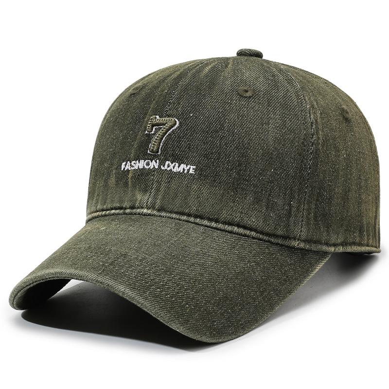 Northwood Retro Distressed Washed Denim Baseball Caps for Men Women Outdoor Sun Visor Caps Hip Hop Dad Hats