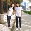 Summer Sportswear Set for Elementary To High School Students, Unisex School and Sports Uniforms, Plus Size, Customized Logos Available