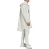 Adidas Solid Color Hooded Jacket Men Outerwear White HN1943