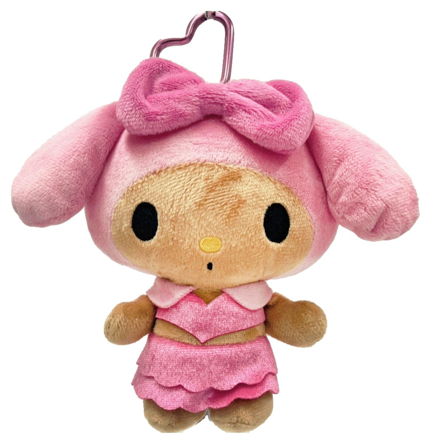 Yasuda Trading Sanrio Characters Sunburn Mascot Series Pouch My Melody W10 x D8 x H15cm MM Sunburn Mascot Pouch Approx.