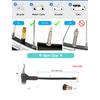 Bicycle 20/30/50cm AV/FV Pump Extension Adaptor MTB Road Bike Schrader or Presta Air Pump Tire Inflator Copper Nozzle Connector