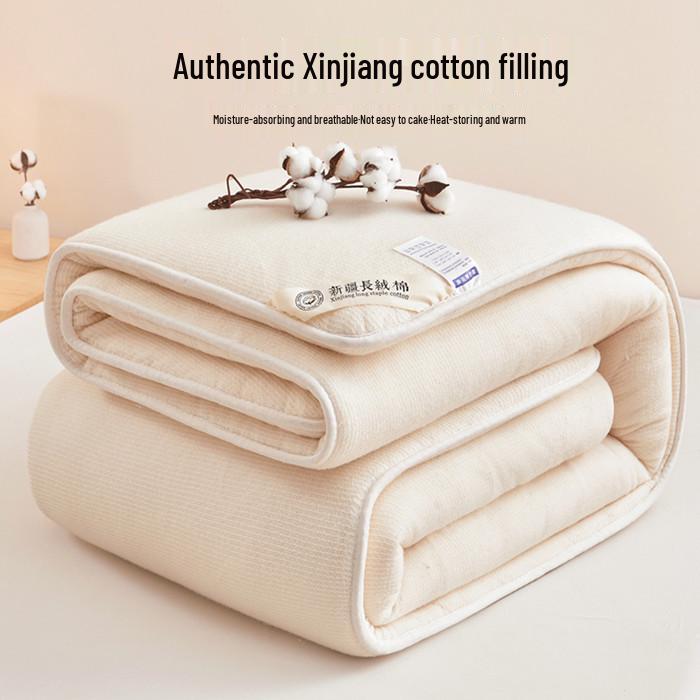 Xinjiang Cotton Wool Thick Quilt - Dormitory & Rental Room Duvet Insert for All Seasons