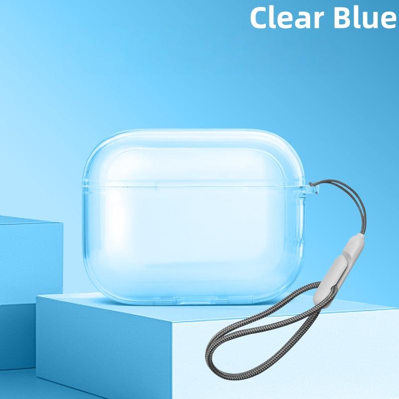 Transparent Case for AirPods Pro 3 Case Cover Accessories with Cleaning Kit Shockproof Protective Cover for Airpods Pro 3 Case