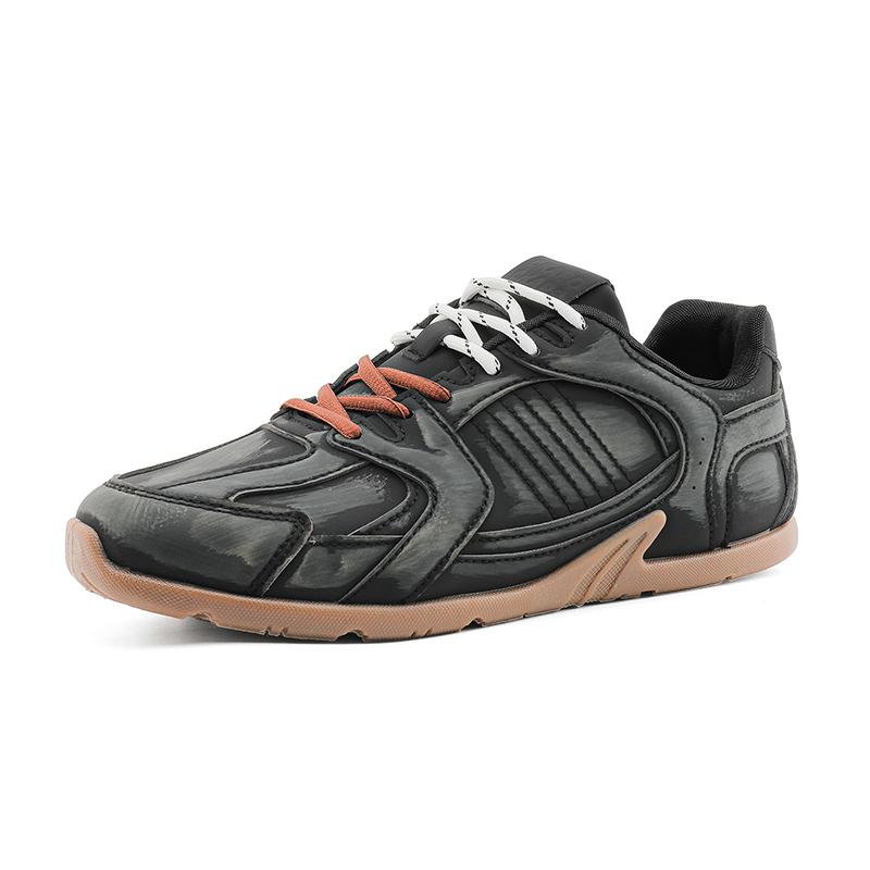 Vintage Distressed Men'S Sneakers Casual Soft Comfort Breathable Non Slip Fashion Holiday Gifts Preppy All Season Walking