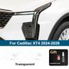 Smoke Black High-Gloss Pre-Cut Headlight Protection Film For Cadillac XT4 2024-2026 TPU PPF Anti-Scratch Car Vinyl Wrap Kit zs3