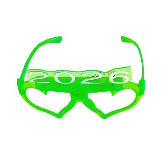 Fun Sunglasses LED Light Up Heart Glasses Glow in The Dark Party Eyewear for Concerts Nightclubs Raves