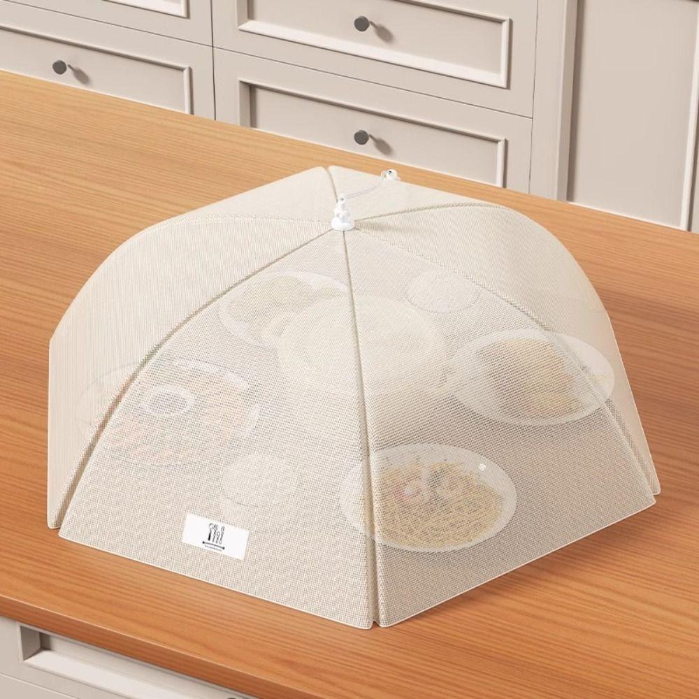 Washable Dish Cover Foldable Insect Proof Cover New Food Cover Dining Table