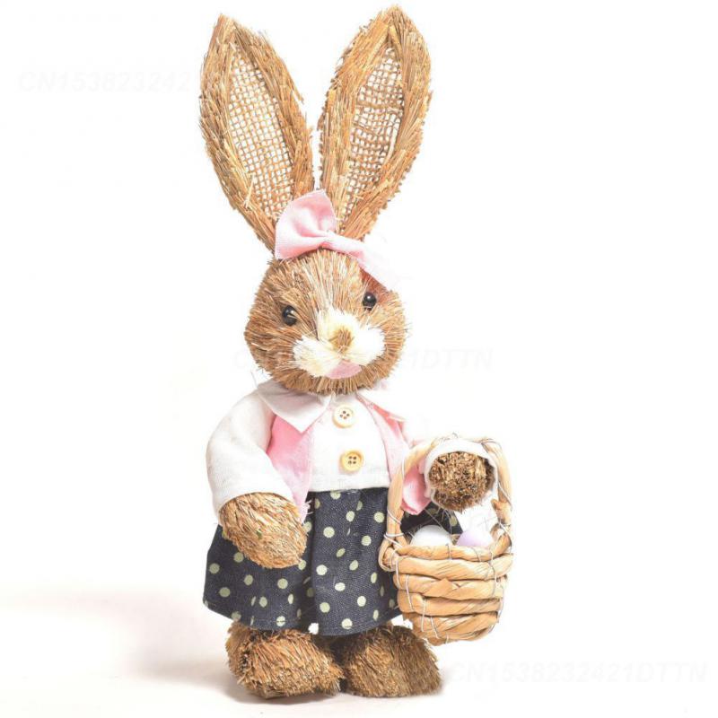 Domácí Dekorace Obývacího Pokojí Simulované Králíci Netoxické Kawaii Velikonoční Dekorace Dětský Dárek Ekologicky Šetrné Bezpečné