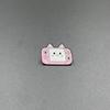 Cartoon Drip Oil Metal Brooch - Milk Carton & Coffee Cup Design for Clothing, Shoes, Bags