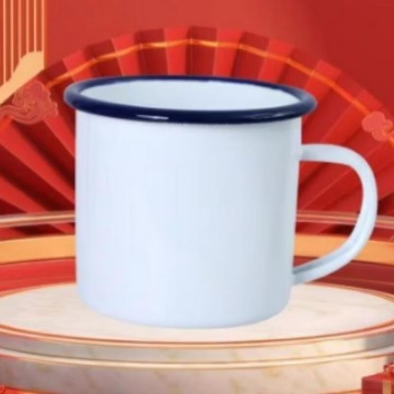 

OLOEY Enamel Retro Mug