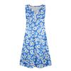 Womens Summer Dresses Loose V Neck Sleeveless Sundresses Dress With Pockets