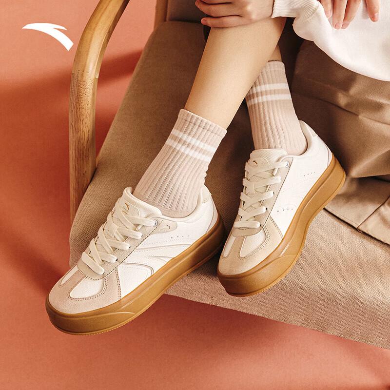 ANTA Women's Thick-Soled German Trainer Platform Sneakers
