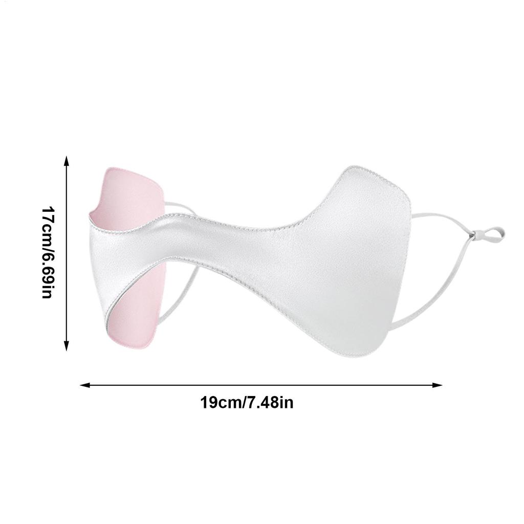 Summer Ice Silk Sunscreen Face Mask Breathable Sunscreen Face Scarf Anti UV Eye Protection Mask Running Golf Face Masks Riding