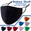 Unisex Cotton Pluggable Gasket Outdoor Mouth Mask Washable Reuse Face Mask