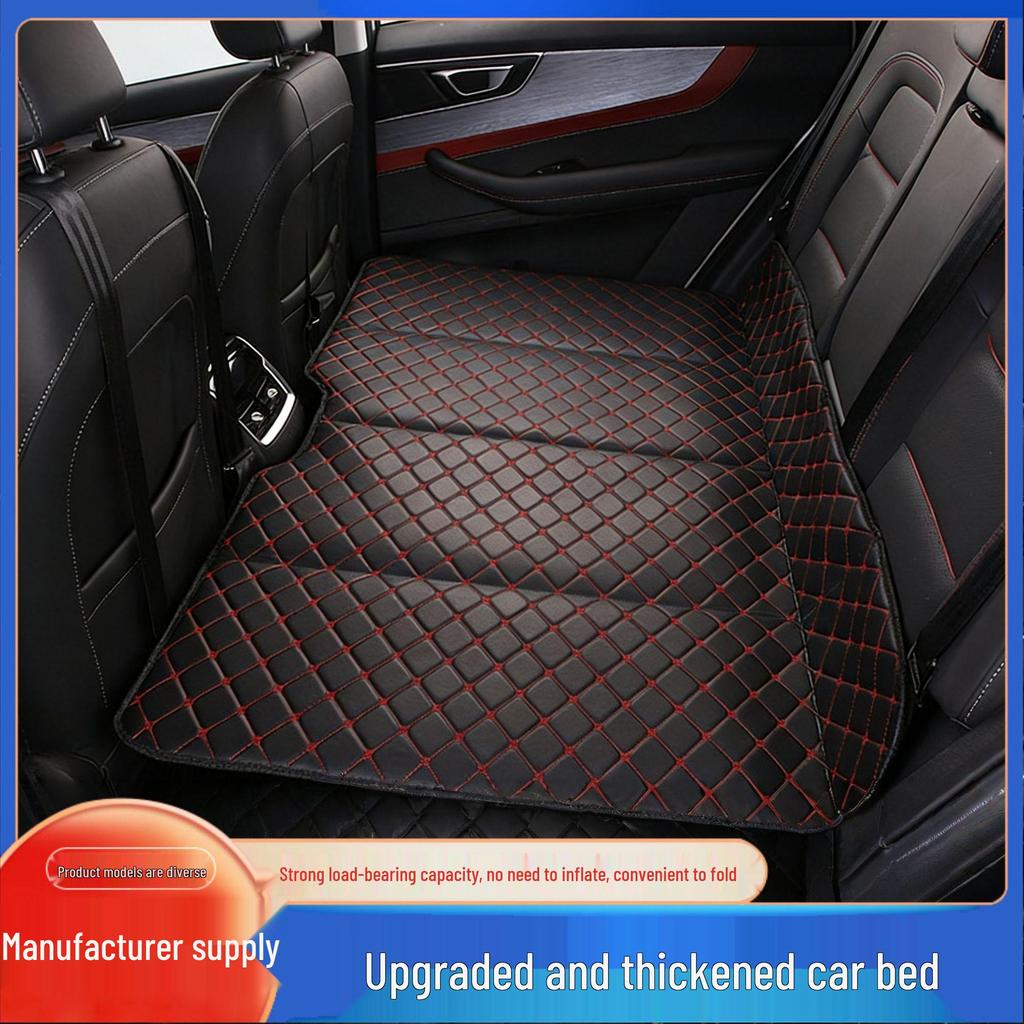 Universal Folding Car Mattress for Rear Seat - No Inflation Needed