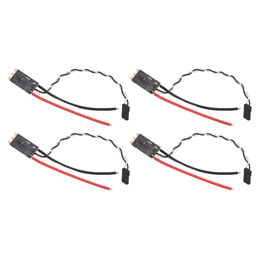Black Brushless Electronic Speed Controller RGB LED High Speed Controlling Interference Resistant