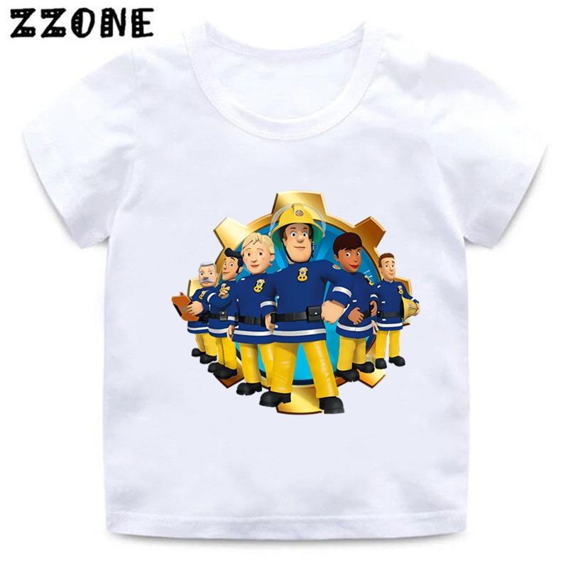 Casual Everyday T-shirt for children,T-shirt with Kawaii Cartoon Print, Summer Urban Fashion Set for Boys and Girls Aged 3 To 14