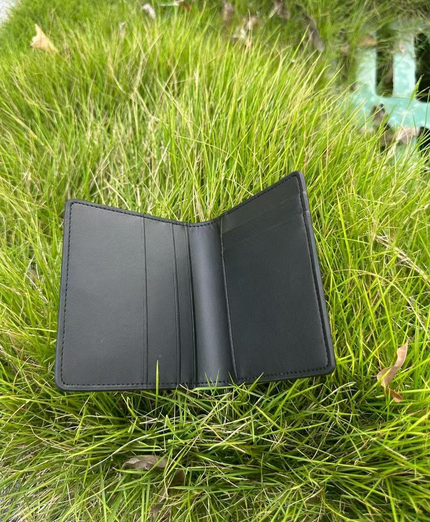 Męska portfel ze skóry naturalnej Tochigi: Blokujący RFID, Klasyczny biznesowy klips do pieniędzy