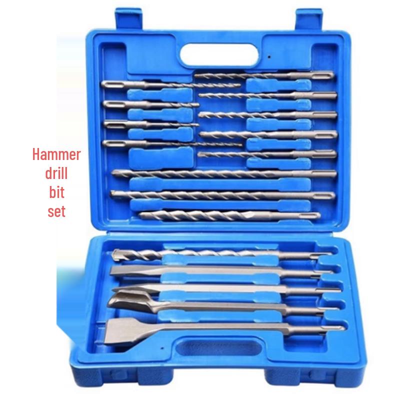 Sixi 17-Piece Electric Hammer Drill Bit Set