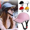 Fashion Vintage Baseball Cap Ultralight Helmet Motorcycle Accessories Bicycle Scooter Open Face Half Helmet Men Women