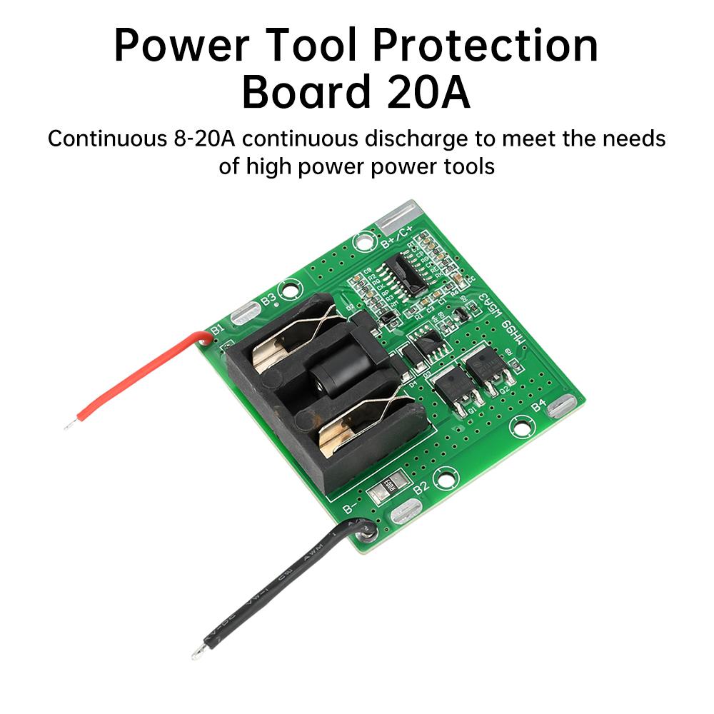 Mini 5S 20A 18V 21V Li-ion Battery Charge Board Temperature Protection Battery Charge Board Overload Protection