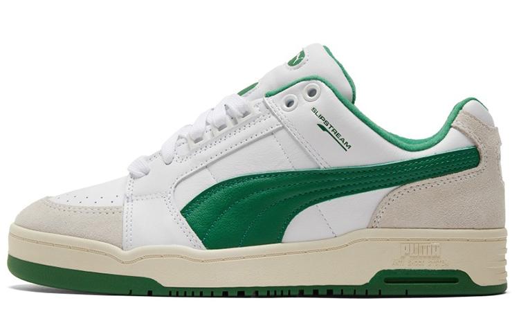 PUMA Slipstream Low Retro White Amazon Green 384692-02 42.5