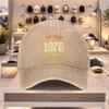 Retro Baseball Cap Adjustable Snapback Unisex Lightweight Hat with Iconic Lettering for Parties Sports Events Birthdays