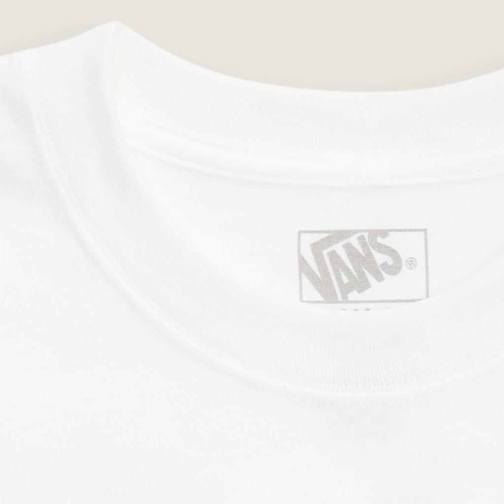 Vans Dirt Trip Cotton Round Neck Short Sleeve Cartoon Print T-Shirt Men Tops VN000X02WHT