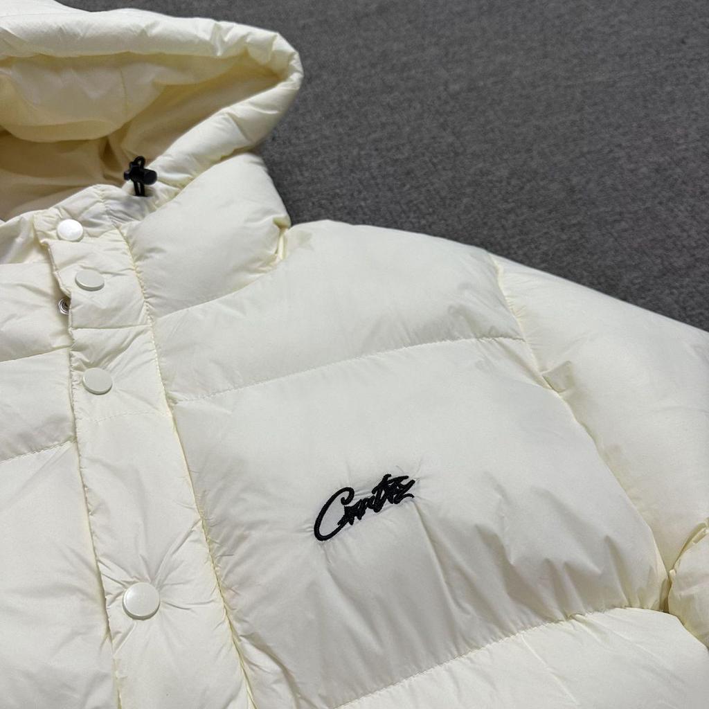 Men's Corteiz Alcatraz Trendy Thick Hooded Jacket - Warm & Loose Fit