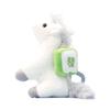 Weißes Tier Pony Plüschtier Puppe Anhänger Mit Pp Baumwollfüllung Für Kinder Und Geschenk